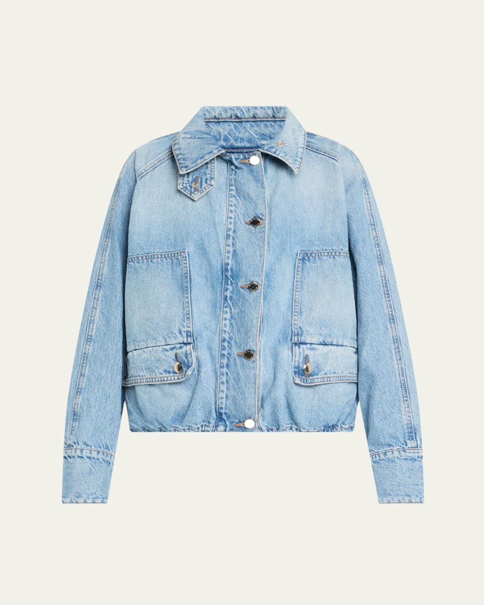 Harper Denim Balloon Jacket